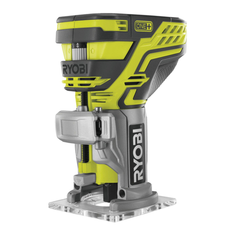 Ryobi R18TR Original instructions