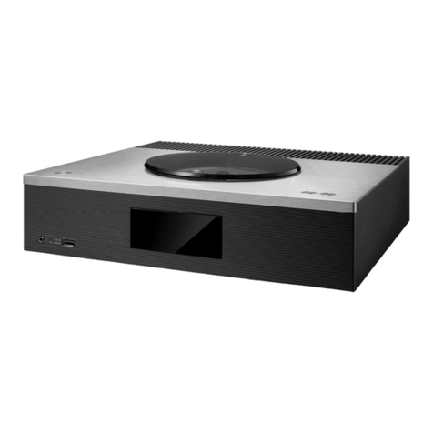 Technics SA-C600 Installation and service instructions