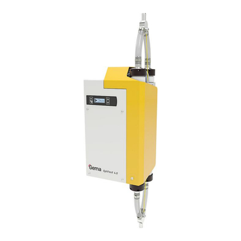Gema OptiFeed 4.0 PP07 operating instructions