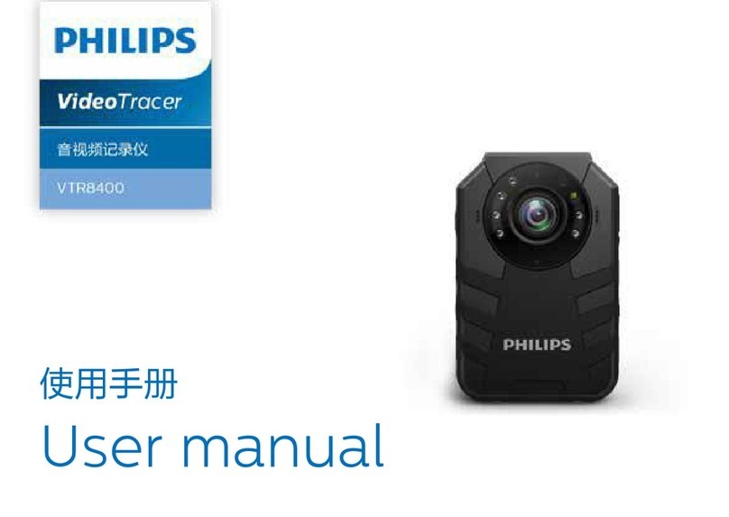 Philips VideoTracer VTR8400 User manual