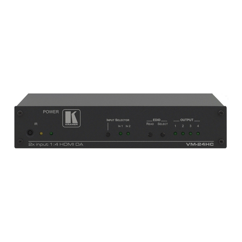 Kramer VM-24HC User manual Kramer VM-24HC User manual