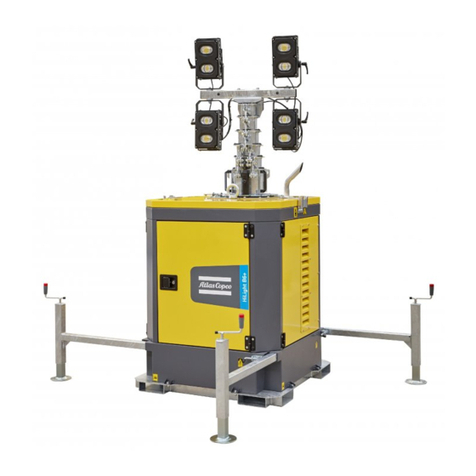 Atlas Copco HiLight B6+ Kd ESF Operating instructions