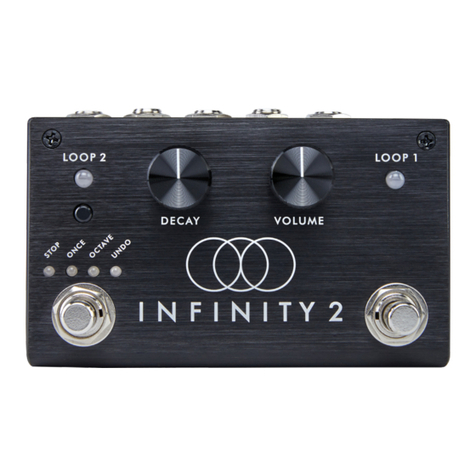 pigtronix INFINITY 2 User manual