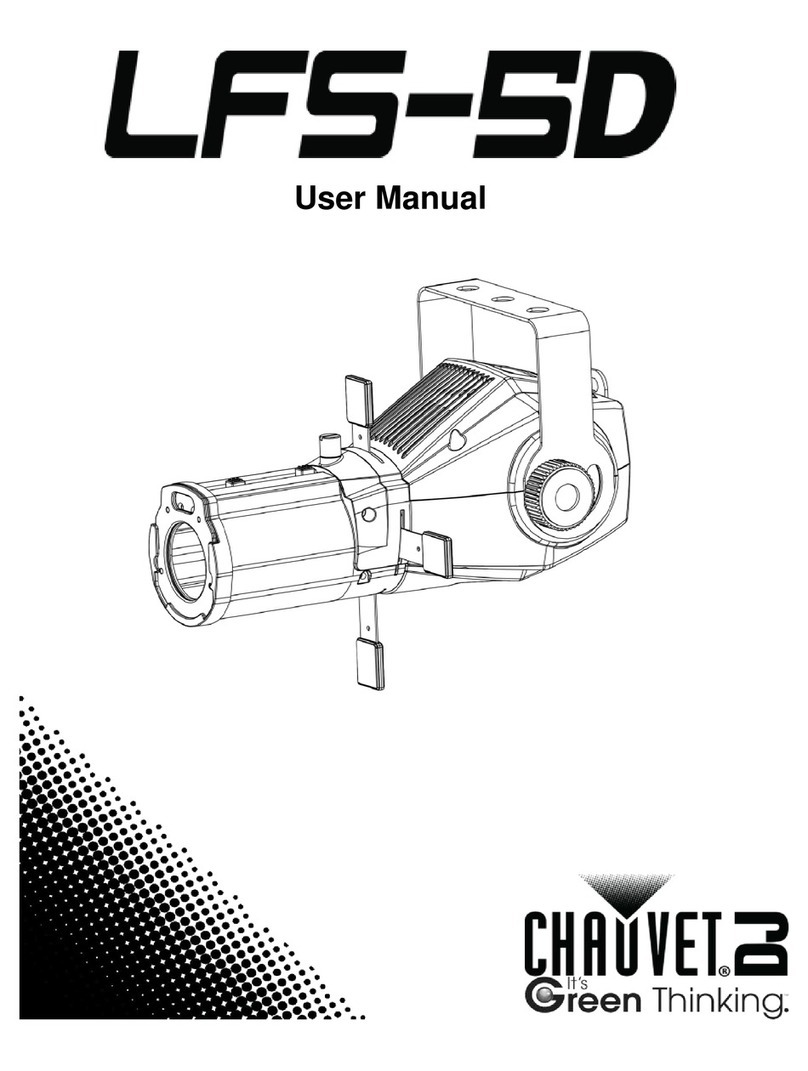 Chauvet DJ Green Thinking LFS-5D user manual