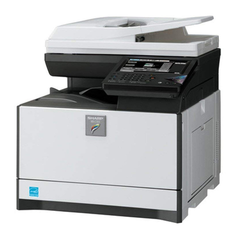 Sharp MX-C301 User manual