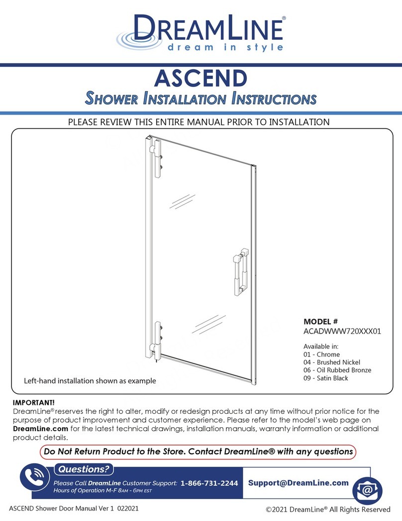 Dreamline ASCEND User manual