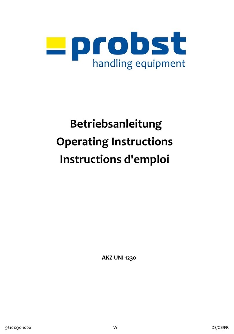 probst AKZ-UNI-1230 operating instructions