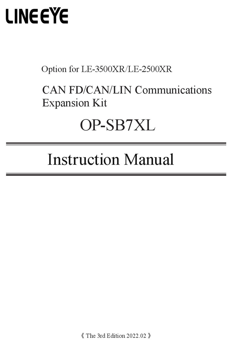 LineEye OP-SB7XL instruction manual