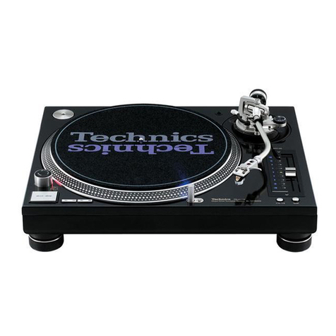 Technics SL-1210M5GE User manual