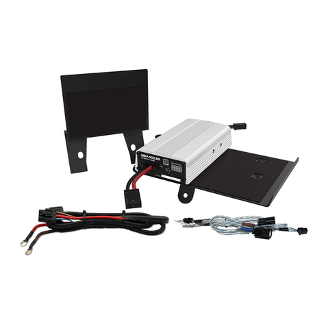 Hogtunes Wild Boar Audio WBA 400.2R installation manual
