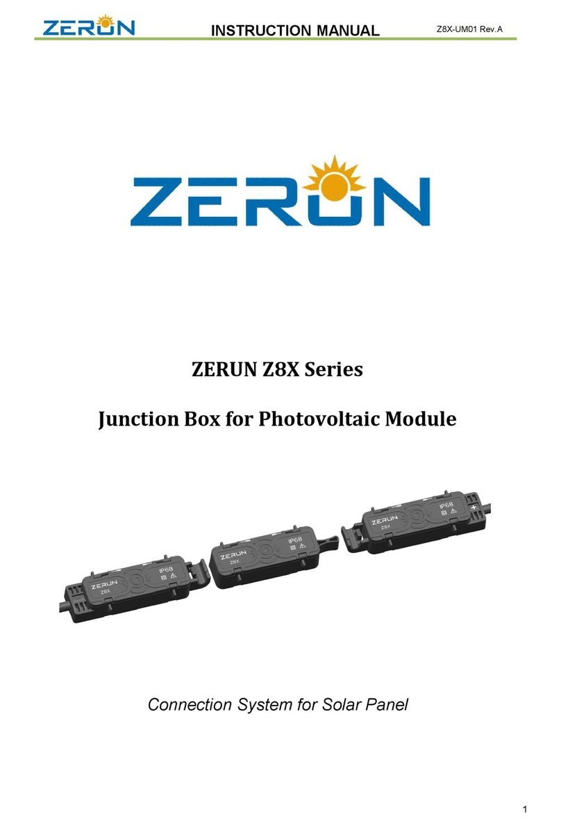 ZERUN Z8X Series instruction manual