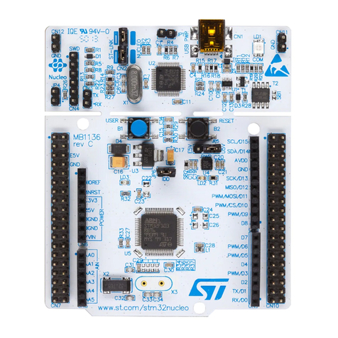 ST Nucleo STM32F302R8 User manual