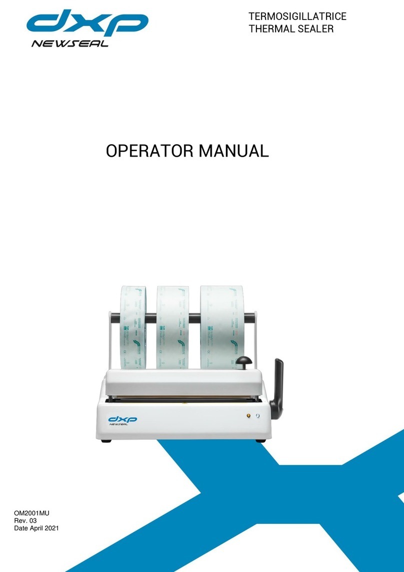 NSK dxp NEWSEAL Operator's manual