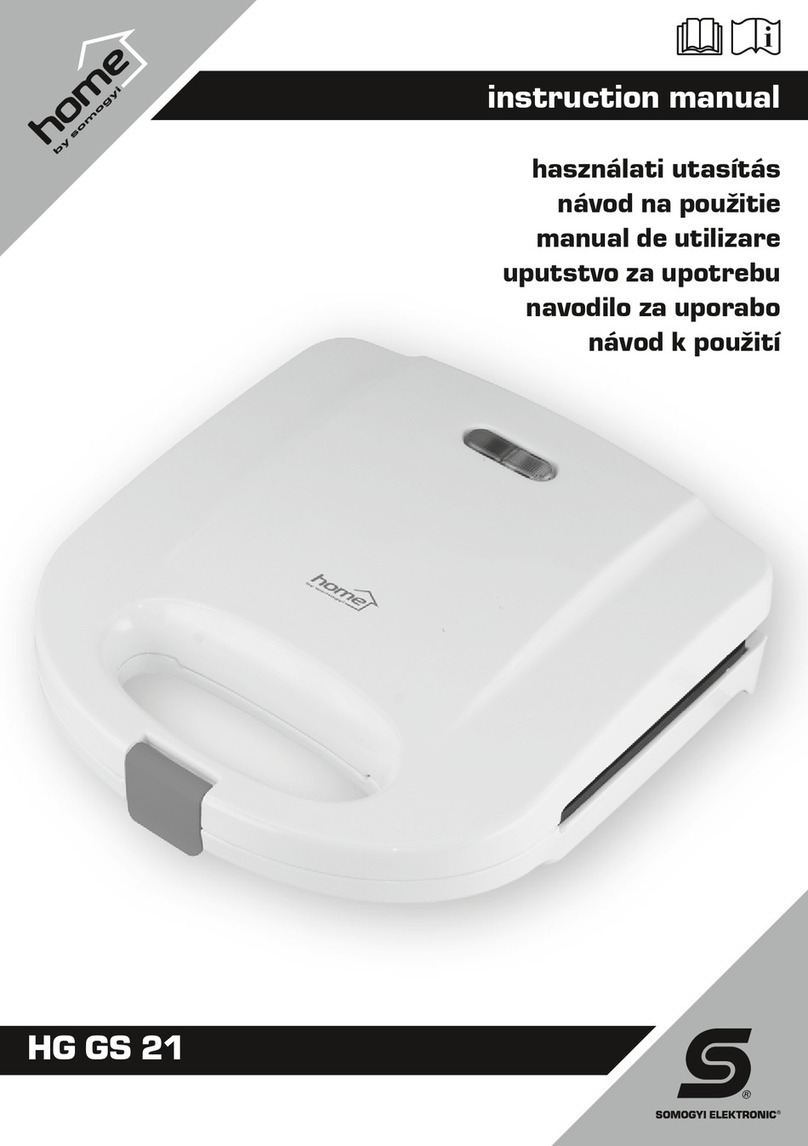 Somogyi home HG GS 21 instruction manual
