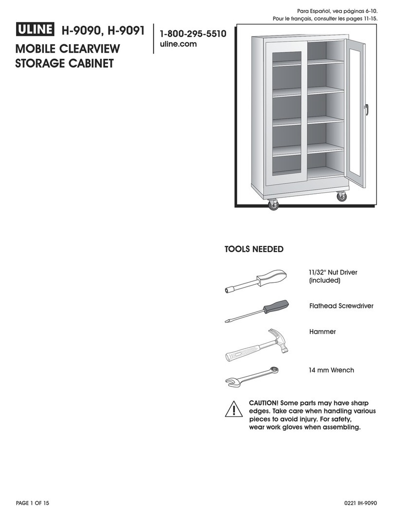 U-Line H-9090 User manual U-Line H-9090 User manual