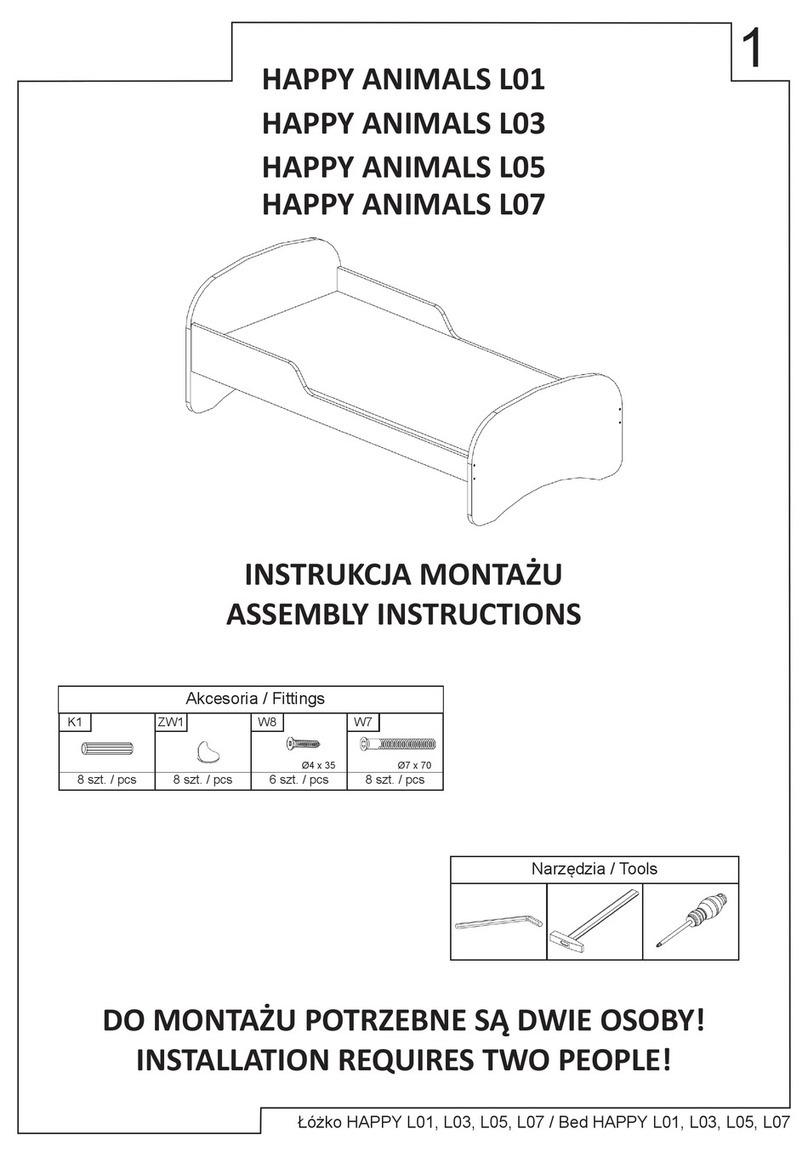bonaselect HAPPY ANIMALS L01 Assembly instructions bonaselect HAPPY ANIMALS L01 Assembly instructions