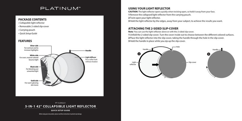 Platinum PT-CLR4221 Quick setup guide