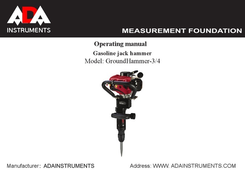 ADA INSTRUMENTS GroundHammer-3 User manual