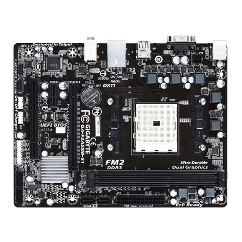 GIGA-BYTE TECHNOLOGY GA-F2A55M-S1 user manual
