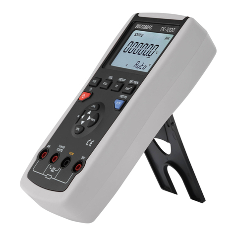 VOLTCRAFT TK-1000 User manual