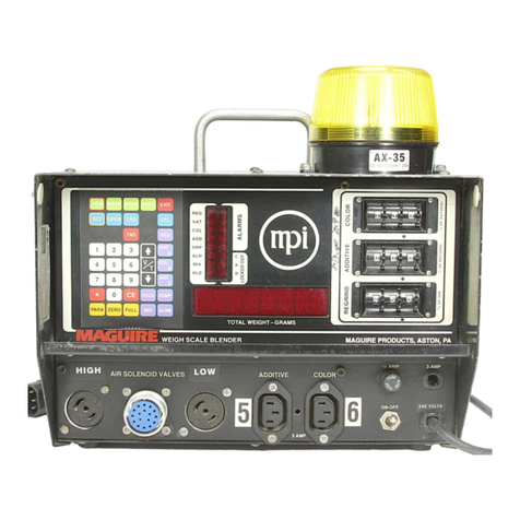 Maguire Products WEIGH SCALE BLENDER WSBMB Series Installation operation & maintenance Maguire Products WEIGH SCALE BLENDER WSBMB Series Installation operation & maintenance