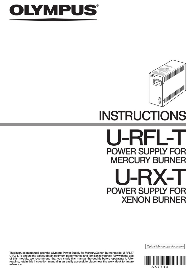 Olympus U-RFL-T instructions