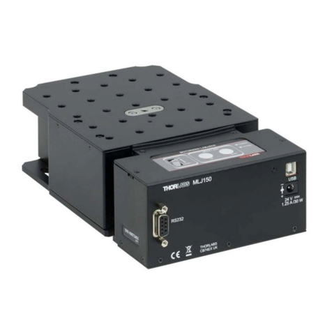 THORLABS MLJ150 User manual