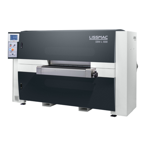 Lissmac SBM-L 1000 G1S2 operating manual
