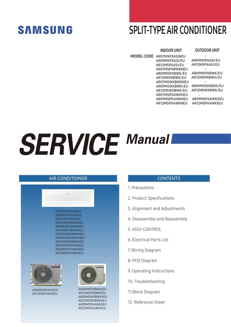 Samsung AR07MSPXASINEU User manual