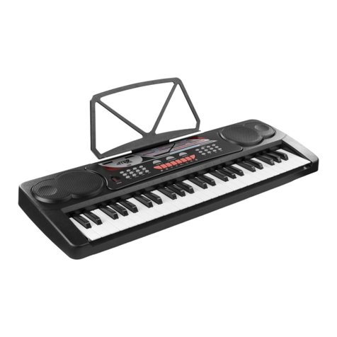 Max Music KB8 User manual