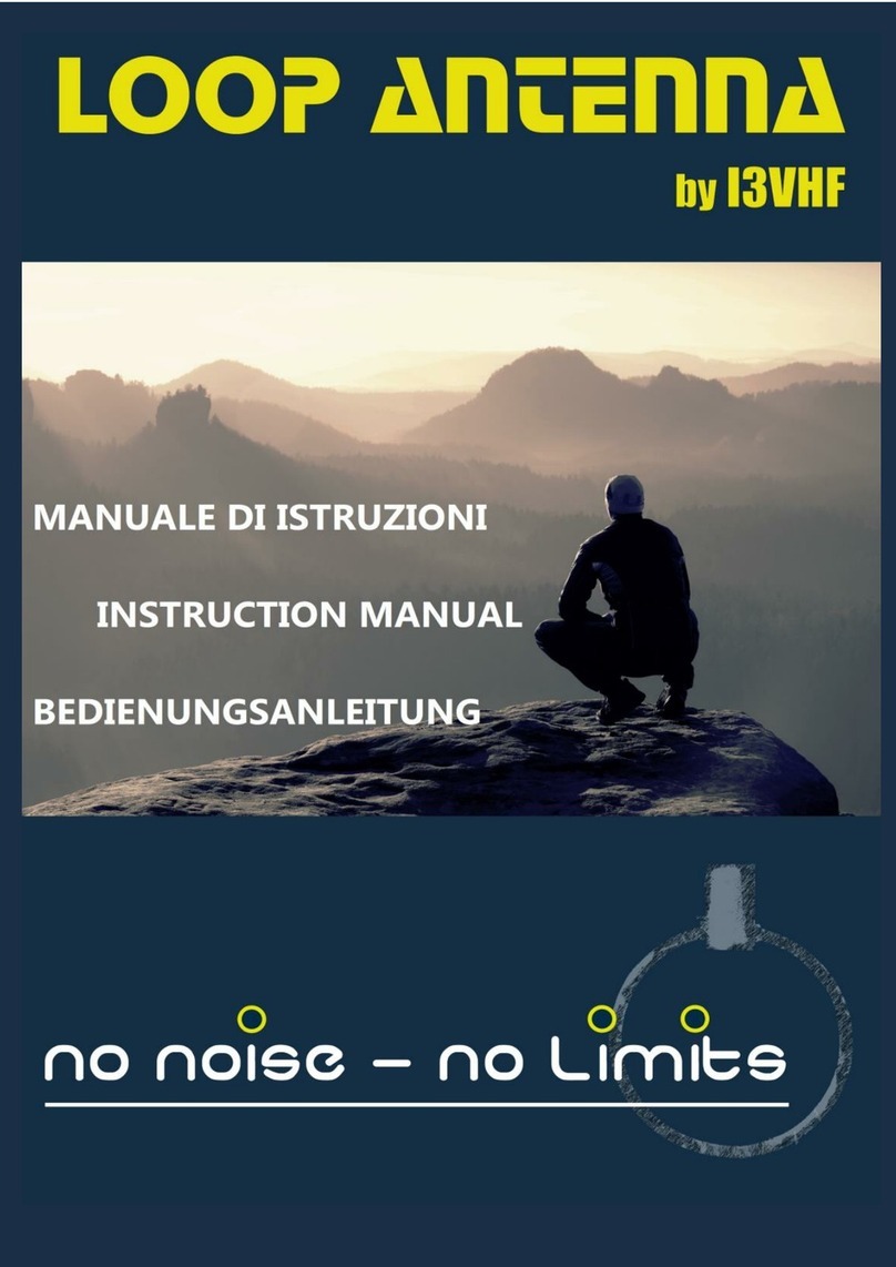 Ciro Mazzoni I3VHF LOOP ANTENNA instruction manual