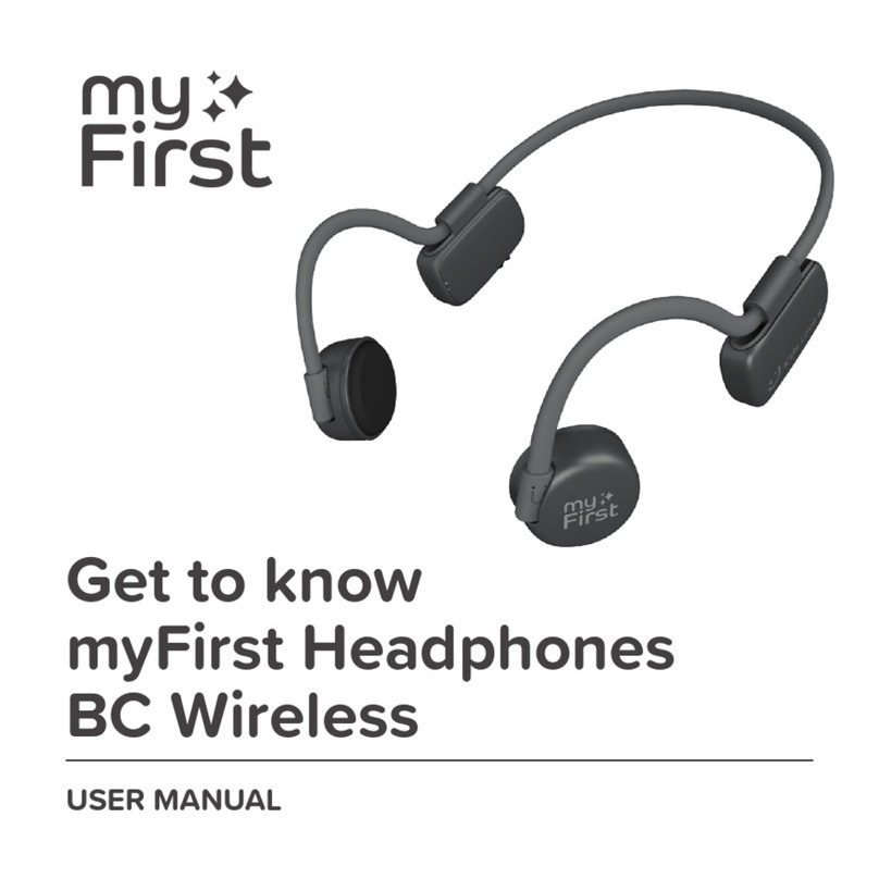 myFirst Headphones BC user manual