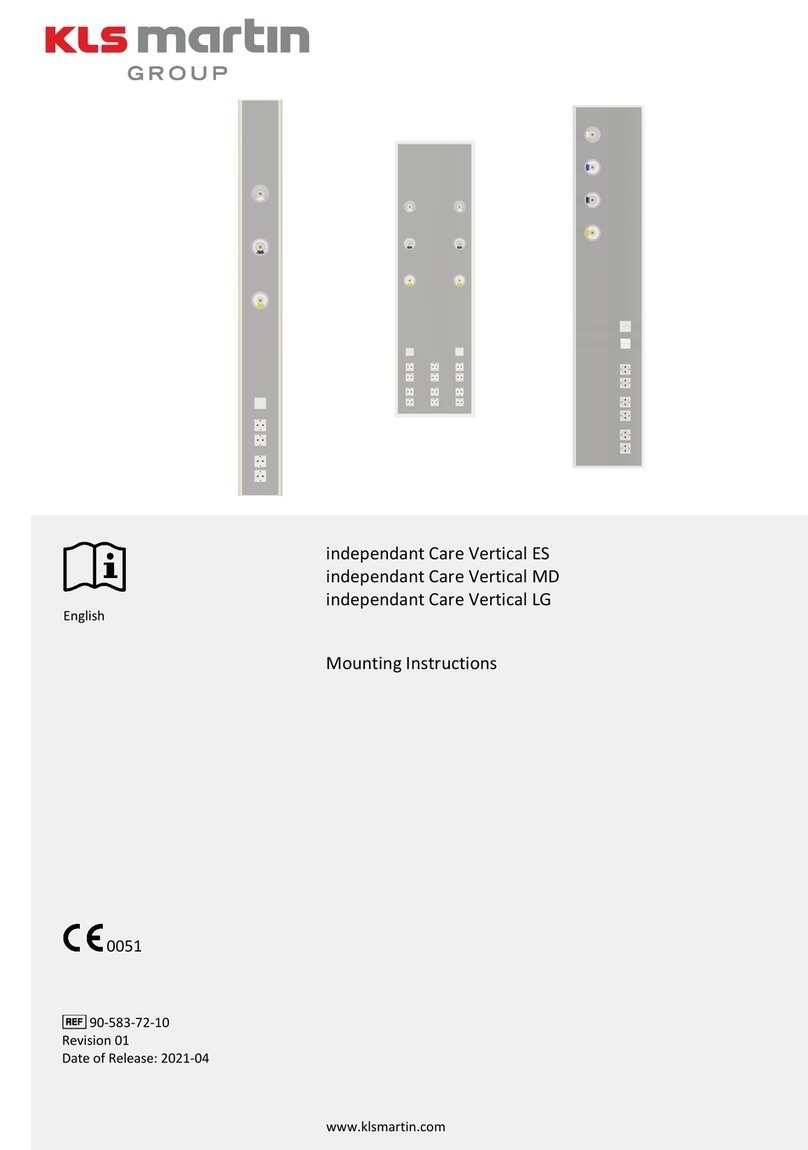 KLS Martin independant Care Vertical ES Mounting instructions