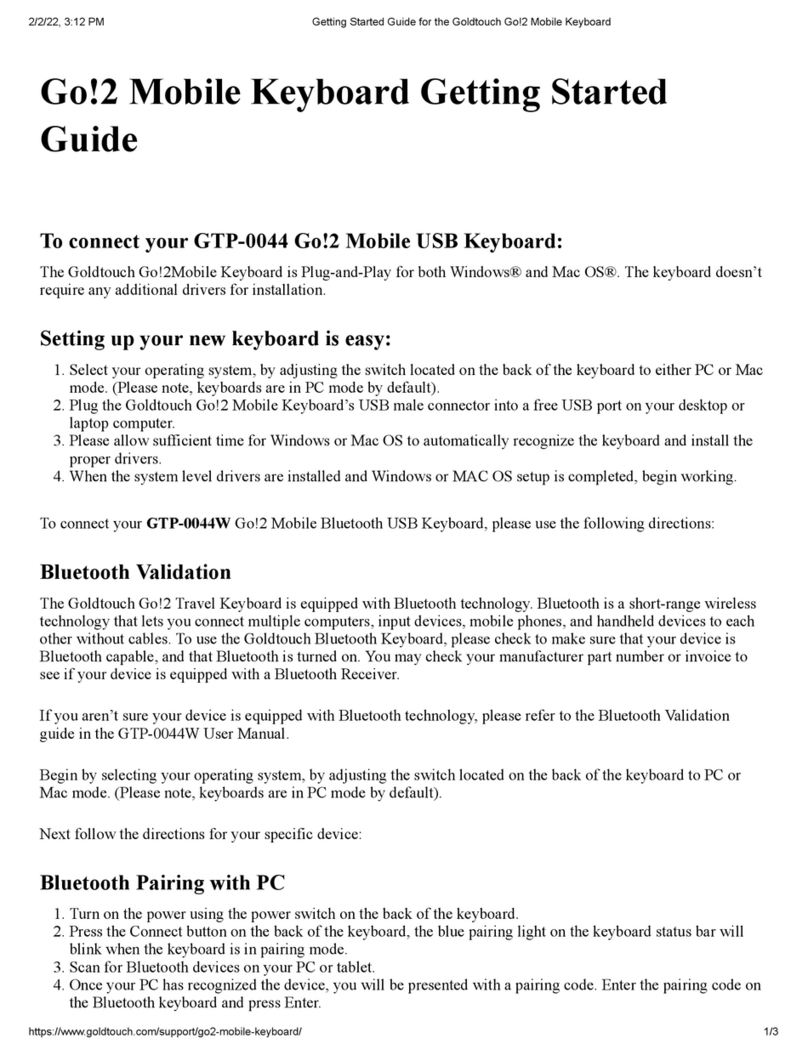GO2 GTP-0044 Getting started guide