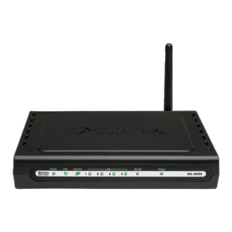 Broadband Products D-Link DSL-2640U Quick installation guide Broadband Products D-Link DSL-2640U Quick installation guide