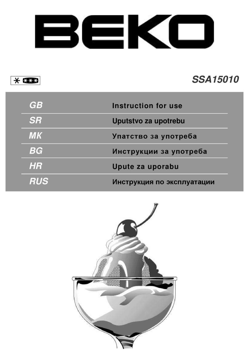 Beko SSA15010 User manual