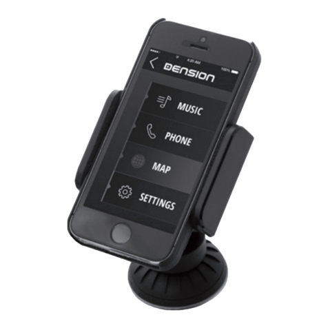 Dension Car Dock 2 User manual