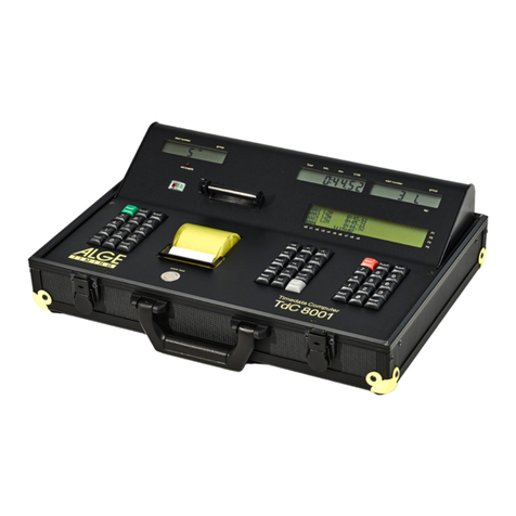 ALGE-Timing TDC8001 manual