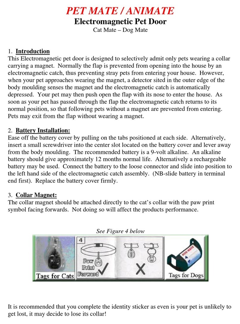 Petmate ANIMATE Cat Mate quick start guide