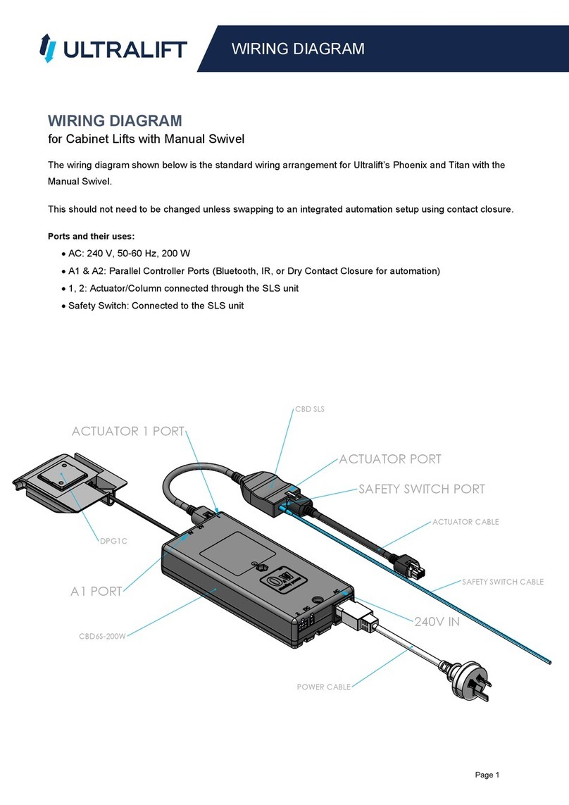 UltraLift Ultralift Phoenix Quick start guide