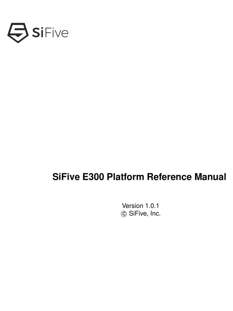 SiFive E300 Reference manual
