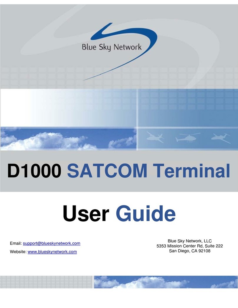 Blue Sky Network D1000 Series user guide