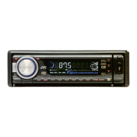 JVC KD-DV6207 Installation & connection manual