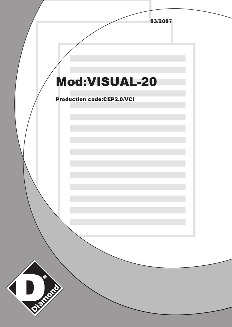 Diamond VISUAL-20 User manual