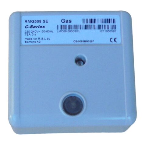 Siemens RMG 508SE User manual