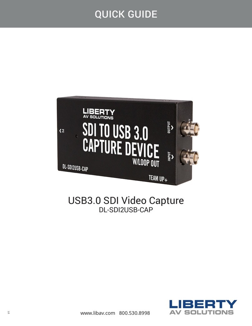 LIBERTY AV SOLUTIONS DL-SDI2USB-CAP quick guide