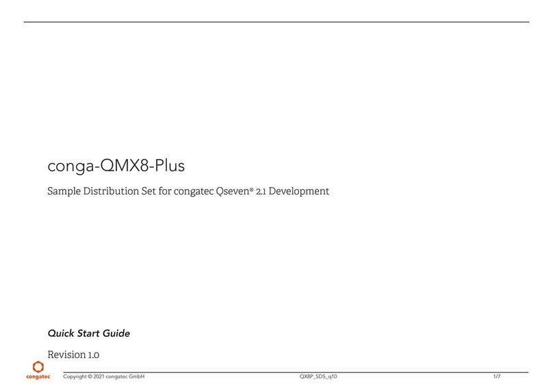 Congatec conga-QMX8-Plus User manual Congatec conga-QMX8-Plus User manual