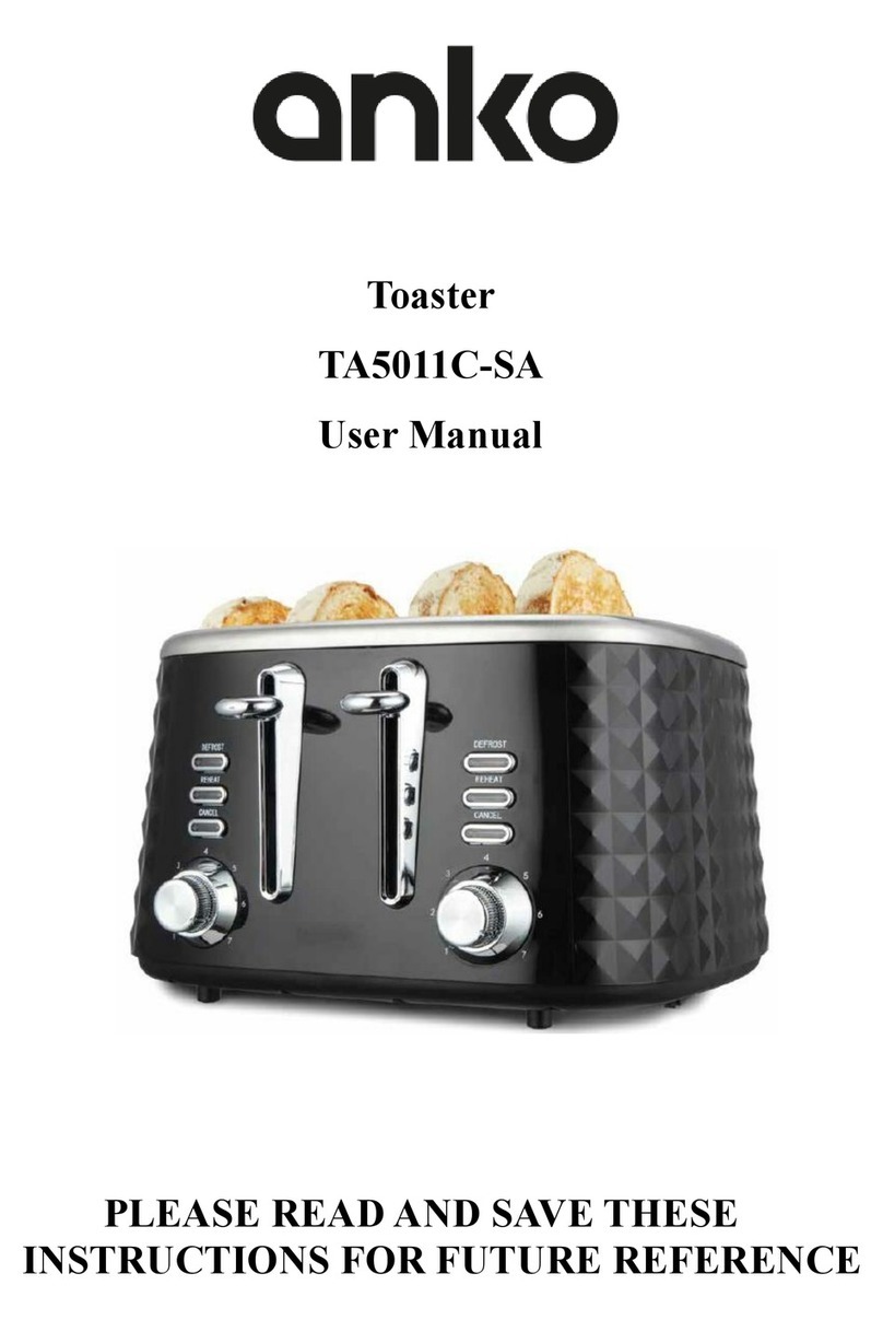 anko TA5011C-SA user manual