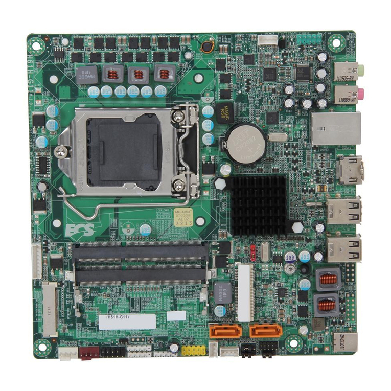 ECS H61H-G11 User manual