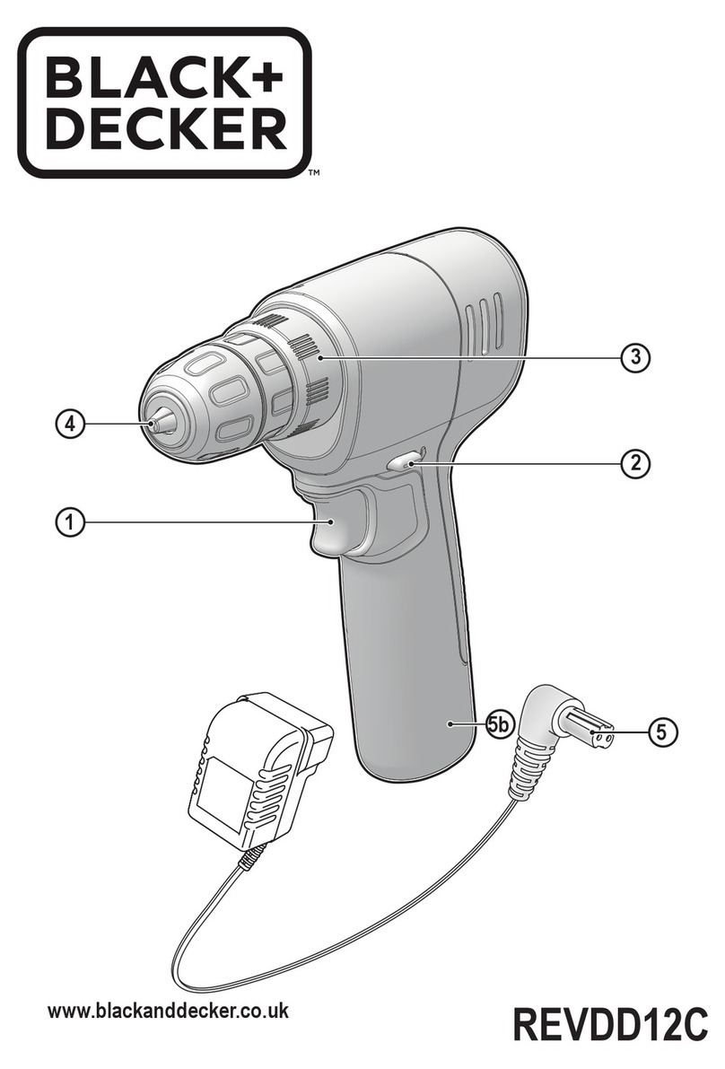 Black & Decker REVDD12C User manual